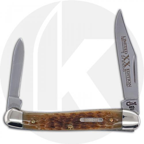 Case Mini Copperhead Knife 03972 - Limited Edition III - Butternut Bone - 62109XSS - Discontinued - BNIB