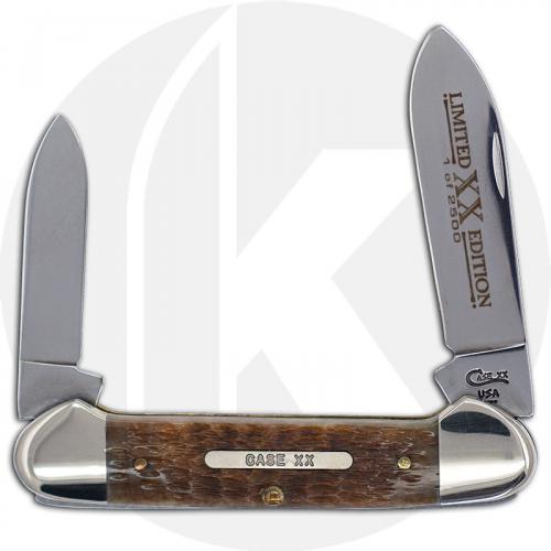 Case Canoe Knife 03974 - Limited Edition III - Butternut Bone - 62131SS - Discontinued - BNIB