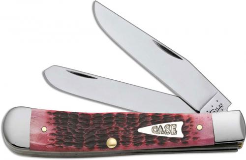 Case Trapper Knife, Raspberry Bone, CA-40500