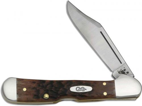 Case Mini CopperLock Knife, Caramel Bone, CA-41515