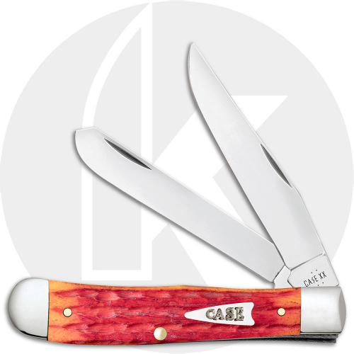 Case XX Trapper 42320 Knife - Kinfolks Jigged Indian Paint Brush Bone - 6254SS