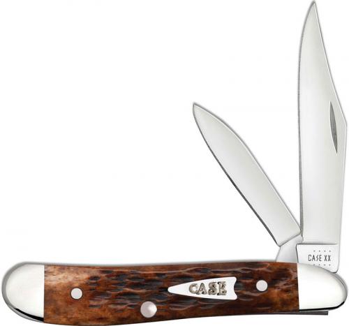 Case Peanut Knife 42656 Brown Bone 6220SS