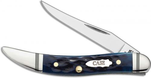 Case Small Texas Toothpick 46664 Standard Jig Ocean Blue Bone 610096SS