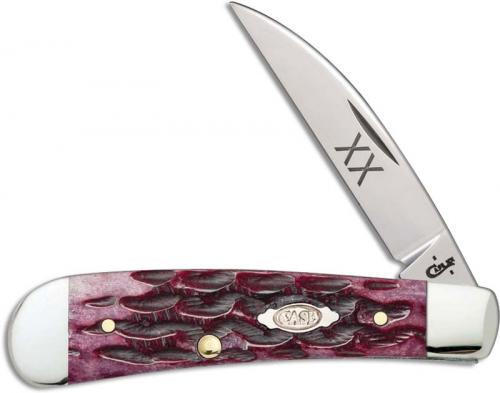 Case Sway Back Knife 47524 Cabernet Bone TB61117SS