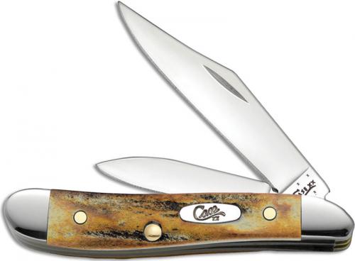 Case Peanut Knife, Genuine Stag, CA-48