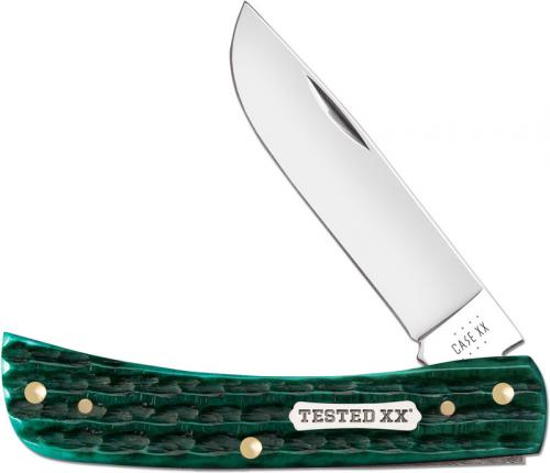 Case Sod Buster Jr Knife 48941 - Jade Bone - 6137SS