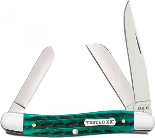 Case Medium Stockman Knife 48943 - Jade Bone - 6318SS