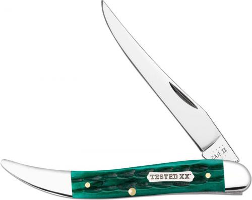 Case Medium Texas Toothpick Knife 48947 - Jade Bone - 610094SS