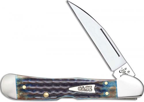 Case CopperLock 49228 Knife Burnt Indigo Bone 61549WLSS