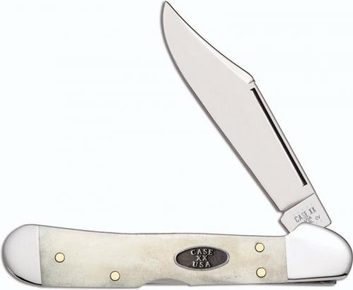 Case Mini CopperLock Knife 49642 Smooth Natural Bone CV 61749LCV