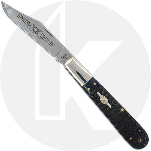 Case Grandaddy Barlow Knife 04976 - Limited Edition IV - Pitch Black Bone - 6143SS - Discontinued - BNIB