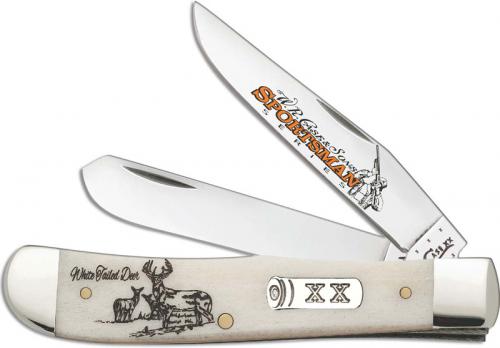 Case Trapper Knife, Whitetail Scene, CA-50437