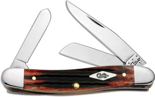 Case Medium Stockman Knife, Crimson Bone, CA-51412