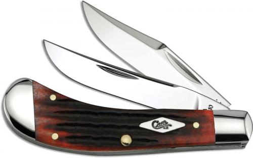 Case Saddlehorn Knife, Crimson Bone, CA-51413