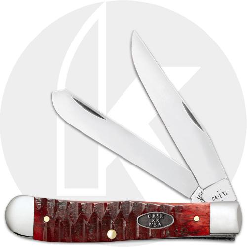 Case Trapper 51540 Knife - Gator Jigged Old Red Bone - 6254SS