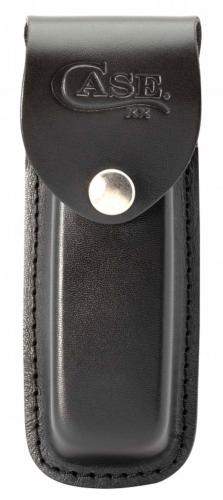 Case Large Belt Sheath - Black Leather - 52235