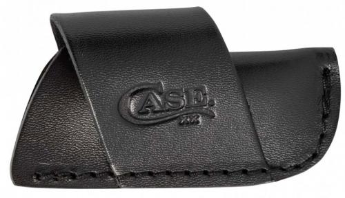 Case Side Draw Belt Sheath - Medium - Black Leather - 52238