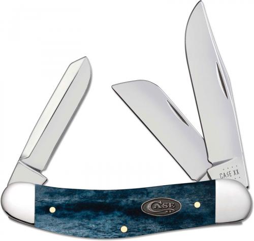 Case Sowbelly Knife 52806 Smooth Mediterranean Blue Bone TB6339SS