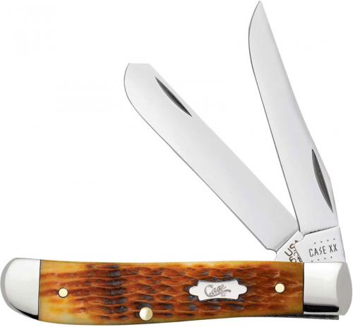 Case Mini Trapper Knife 52830 - Jigged Antique Bone - 6207SS