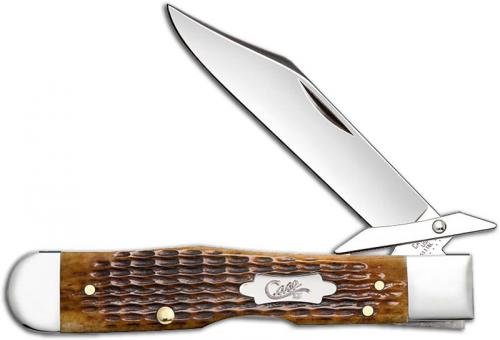 Case Cheetah Knife 52836 Jigged Antique Bone 6111 1 / 2LSS
