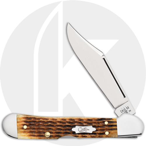 Case Mini CopperLock 52849 Knife - Jigged Antique Bone