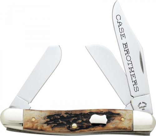 Case Stockman Knife 05292 - Case Brothers - Genuine Stag - 5347SS - Discontinued - BNIB