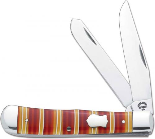 Case Trapper Knife 05319 - Case Brothers - Candy Stripe - R254SS - Discontinued - BNIB