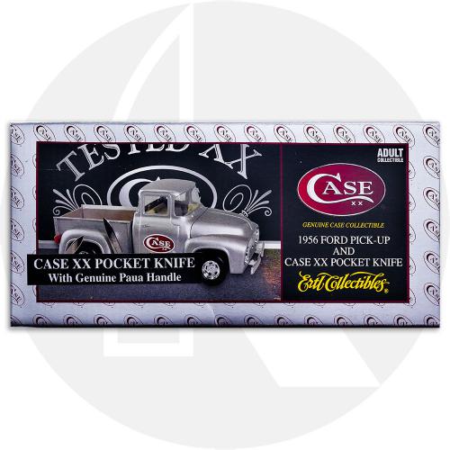 Case 05521 2006 ERTL Truck - 12th Edition - 1956 Ford Pickup Truck - Paua Eisenhower - Discontinued - BNIB