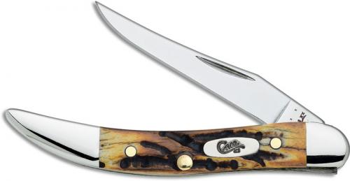 Case Small Texas Toothpick Knife, Genuine Stag, CA-5532