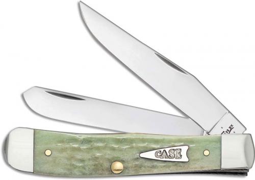 Case 55400 Trapper Knife Mint Green Bone 6254SS