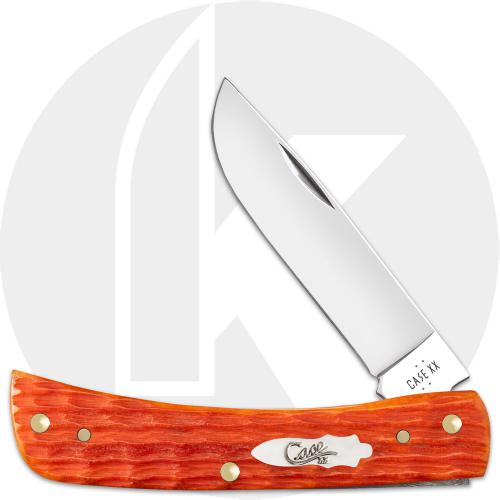 Case Sod Buster Jr 57533 Knife - Jigged Tequila Sunrise Bone - 6137SS