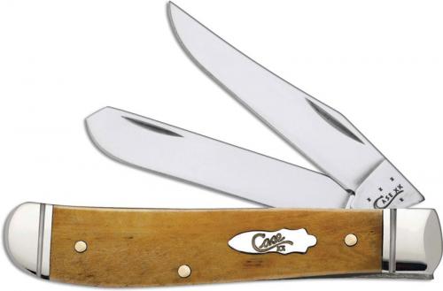 Case Mini Trapper Knife, Smooth Antique Bone, CA-58188