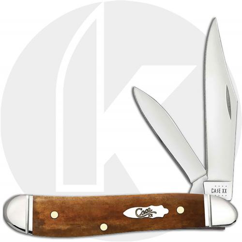 Case Peanut Knife 58201 Smooth Antique Bone 6220SS