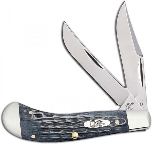 Case Saddlehorn Knife 58417 Pocket Worn Gray Bone CV TB62110CV
