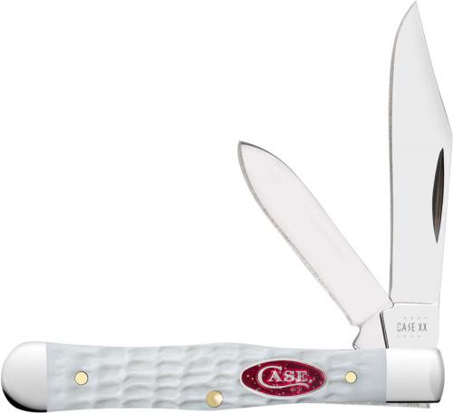 Case Small Swell Center Jack Knife 60193 - White Synthetic SparXX - 6225 1 / 2SS