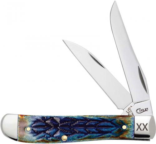 Case Mini Trapper 61807 Tribal Jig Purple Bone 6207WSS