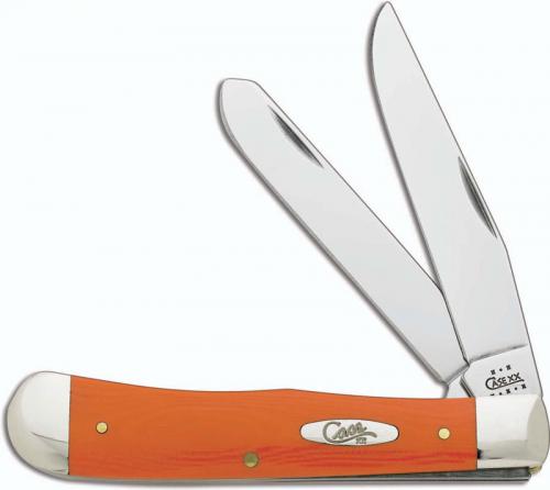 Case Trapper Knife 06206 - Orange G10 - 10254SS - Discontinued - BNIB