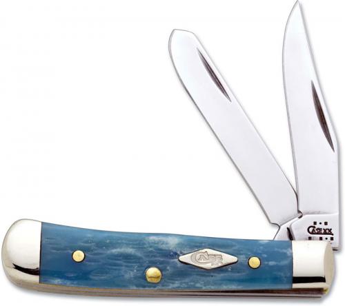 Case Tiny Trapper Knife 06259 - Painted Desert - Pueblo Sky Bone - 62154SS - Discontinued - BNIB