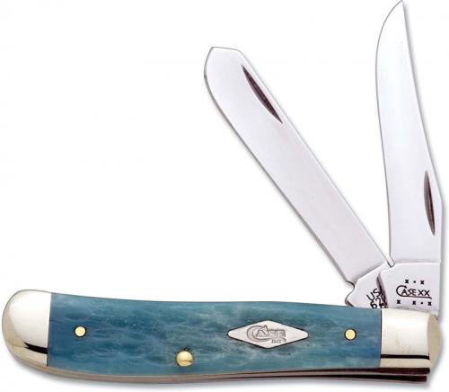 Case Mini Trapper Knife 06260 - Painted Desert - Pueblo Sky Bone - 6207SS - Discontinued - BNIB