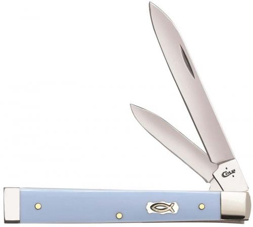 Case Doctor's Knife 63545 Ice Blue Ichthus 4285SS