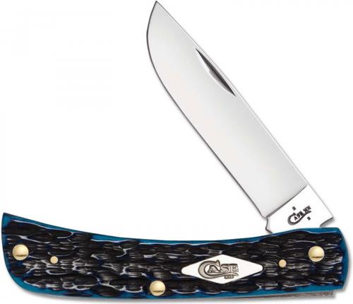 Case Sod Buster Jr Knife 63633 Ocean Blue Bone 6137SS