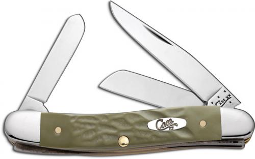 Case Medium Stockman Knife, Rough Olive Green, CA-63722