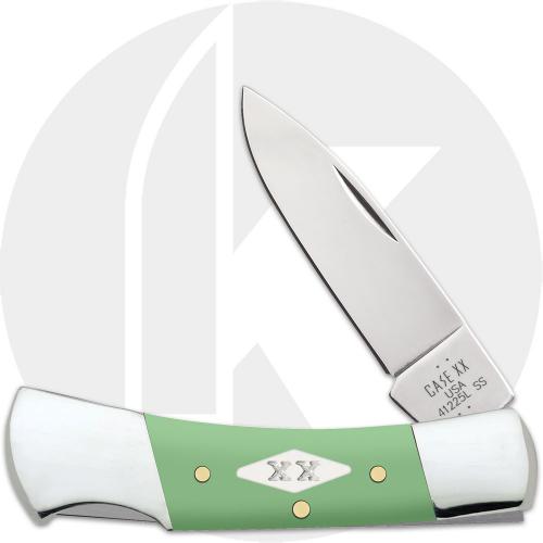 Case Lockback 63836 Knife - Smooth Mint Green Synthetic - 41225LSS