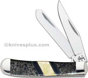 Case Tiny Trapper Knife 06402 - Exotic Apache Gold - EX2154SS - Discontinued - BNIB