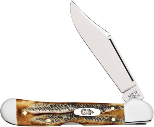 Case Mini CopperLock Knife 65327 - BoneStag - 6.51749LSS