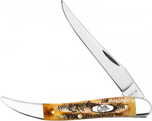 Case Medium Texas Toothpick Knife 65328 - BoneStag - 6.510094SS
