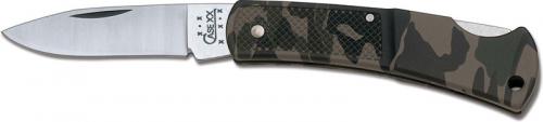 Case Knives: Case Small Caliber Lockback Knife, Camo, CA-662