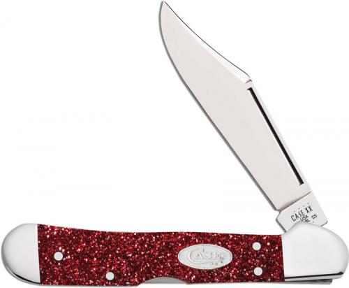 Case Mini CopperLock Knife 67003 - Ruby Stardust Kirinite - 101749LSS
