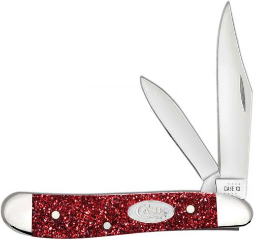 Case Peanut Knife 67007 - Ruby Stardust Kirinite - 10220SS