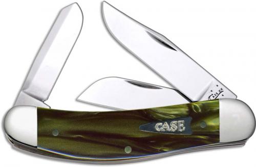 Case Sowbelly 68873 Knife Green Smoke Kirinite TB10339SS